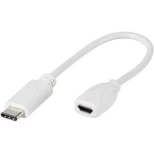 Vivanco adapter USB-C - microUSB 2.0 10cm (45285) 45285 4008928452853