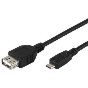 Vivanco cable microUSB - USB OTG 0.15m (45298) 45298 4008928452983