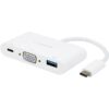 Vivanco adapter USB-C - VGA 3in1 (45386) 45386 4008928453867