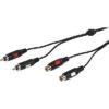 Vivanco cable 2xRCA - 2xRCA 2.5m (46018) 46018 4008928460186