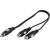 Vivanco cable 1xRCA - 2xRCA 0.2m (46027) 46027 4008928460278