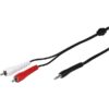 Vivanco cable 3.5mm - 2xRCA 1.5m (46702) 46702 4008928467024