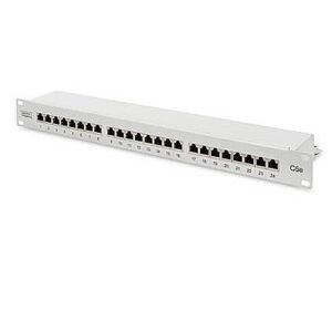 Digitus 19&apos;&apos; CAT5e patch panel 24-port STP DN-91524S 4016032241522