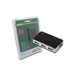 Assmann DIGITUS USB 20 HUB 4-PORT SCHWARZ . DA-70220 4016032306535