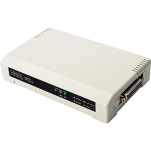 Digitus Printserver 10/100Mbps 2xUSB2.0 + 1xLPT DN-13006-1 4016032315346