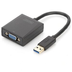 Assmann DIGITUS ADAPTER USB3.0 TO VGA OUTPUT VGA UP TO 1080P DA-70840 4016032390725