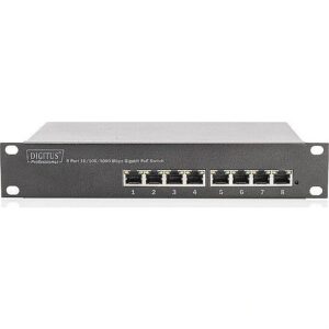 Digitus DN-95317 8-port PoE+ DN-95317 4016032441038