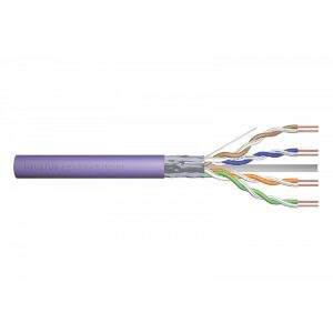 Digitus Installation cable cat.6 F/UTP B2ca solid wire AWG 23/1 LSOH 500m violet reel DK-1626-VH-5 4016032442080