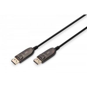 Digitus DisplayPort AOC Hybrid Fiber Cable