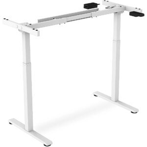 Digitus ELECTRIC ADJUSTABLE DESK FRAME SINGLE MOTOR 2-STAGES WHITE DA-90431 4016032482031