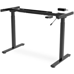 Digitus ELECTRIC ADJUSTABLE DESK FRAME SINGLE MOTOR 2-STAGES BLACK DA-90430 4016032482048