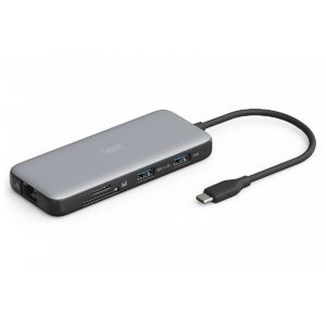 Digitus USB-C DOCKING STATION 8-PORT 2HDMI 3USB A 1RJ45-SD-MICROSD DA-70915 4016032497745