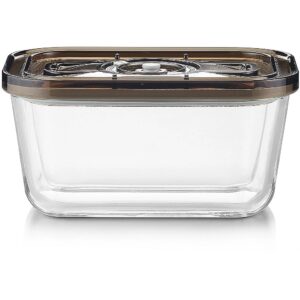 Caso Glass Vacuum Container with Plastic Lid | VacuBoxx Eco M | Transparent 01166 4038437011661