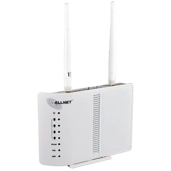 ALLNET Router ADSL2+ Bridge Modem & WLAN AP ALL-WR02400N 4038816115058