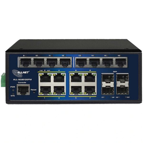 ALLNET 16+4P ALL-SGI8120PM POE M ALL-SGI8120PM 4038816207418