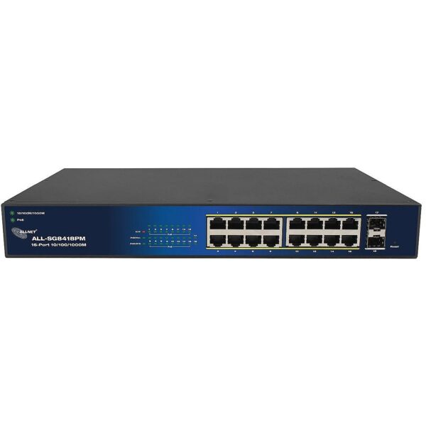 ALLNET 16+2P ALL-SG8418PM POE M ALL-SG8418PM 4038816210081