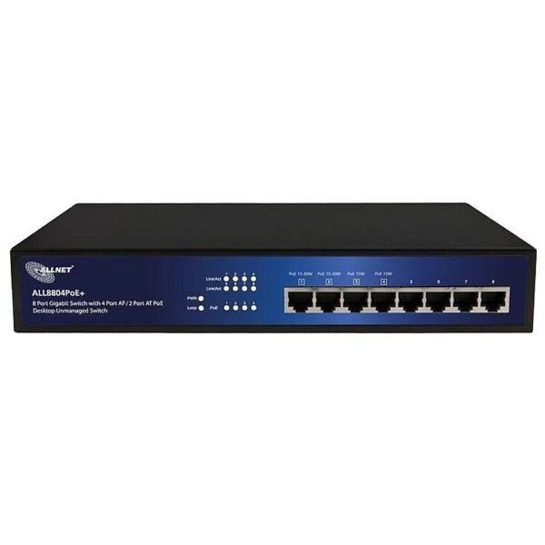 ALLNET 8P ALL8804PoE+ POE+ ALL8804PoE+ 4038816979773