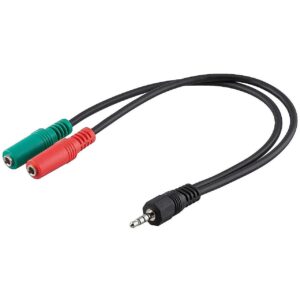 Goobay 50467 PC headset adapter