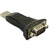 Delock Adapter USB 2.0 auf Seriell RS-232 (DB9M) 61460 4043619614608