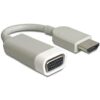 Delock Adapter HDMI A - VGA - 15cm 65469 4043619654697