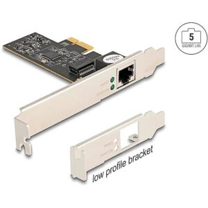 Delock PCI Express x1 Card for 1 x RJ45 5 Gigabit LAN RTL8126 81260 4043619812608