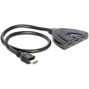 Delock HDMI 3 to 1 Switch bidirectional 87619 4043619876198