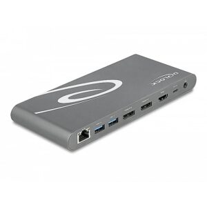 Delock USB Type-C DP 1.4 Docking Station DELOCK-87772 4043619877720