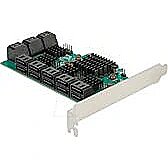 Delock 16P SATA PCIe x4 Card - 90073 4043619900732