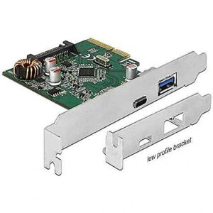 Delock PCIe> 1x USB C + 1x USB A