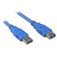 Sharkoon USB 3.0 extension cable black 3