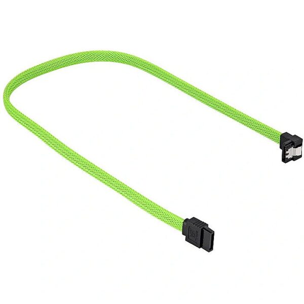 Sharkoon SATA III Angled Cable green - 30 cm 4044951016471 4044951016471