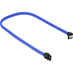 Sharkoon SATA III Angled Cable blue - 45 cm 4044951016532 4044951016532