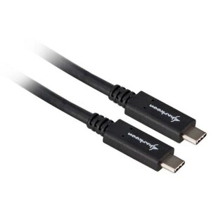 Sharkoon USB 3.1 Cable C-C - black - 0.5m 4044951021192 4044951021192