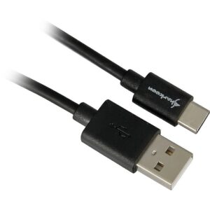 Sharkoon USB 2.0 A - USB C Adapter - black - 1m 4044951021604 4044951021604