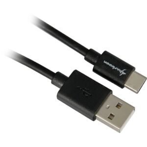 Sharkoon USB 2.0 A - USB C Adapter - black - 2m 4044951021628 4044951021628