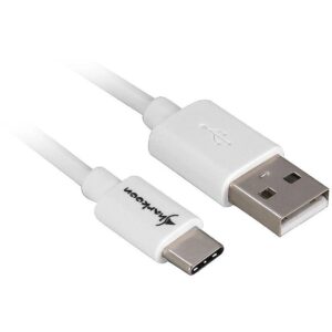 Sharkoon USB 2.0 A - USB C Adapter - white - 3m 4044951021680 4044951021680