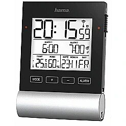 Hama Black Line Radio Alarm 186416H 4047443427328