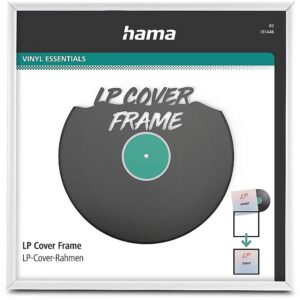 Hama LP Album Cover Frame alu white 181446 4047443508119