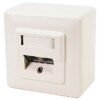 Logilink - Socket mounted / recessed CAT6 Shielded 2xRJ45 NP0039A 4052792032093