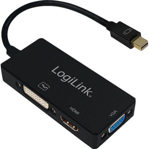 Logilink - 4K Mini DisplayPort to DVI/HDMI/VGA Converter CV0110 4052792046175