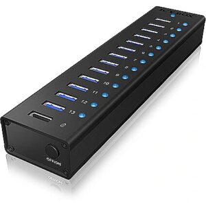 Icy Box ICYBOX IB-AC6113 IcyBox 13 Port USB 3.0 IB-AC6113 4250078160601