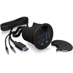 Raidsonic ICYBOX IB-HUB1403B USB 3.0 table hub IB-HUB1403B 4250078168416