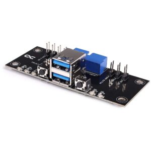 Alphacool ES Front I/O-Panel mit USB 3.0 und Kabelsatz für Servergehäuse 25057 4250197135689