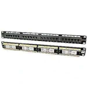 Logilink - Patch panel UTP CAT6 24-ports black NP0004 4260113562093