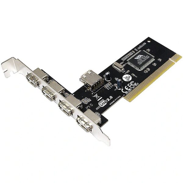 Logilink PCI Card USB 2.0 4+1x PC0028 4260113563526