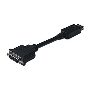 M-Cab 15CM DISPLAYPORT TO DVI-D(24+1) M/F - W/INTERLOCK 7003508 4260134935685