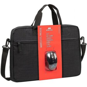 Rivacase Regent Laptop bag + Wireless mouse