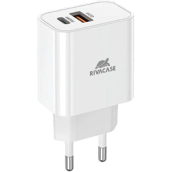 Rivacase MOBILE CHARGER WALL/WHITE PS4102 W00 PS4102W00WHITE 4260709013244