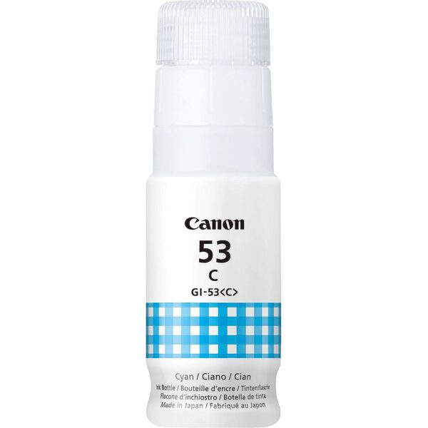 Canon GI-53 C EUR CYAN INK BOTTLE . 4673C001 4549292178890