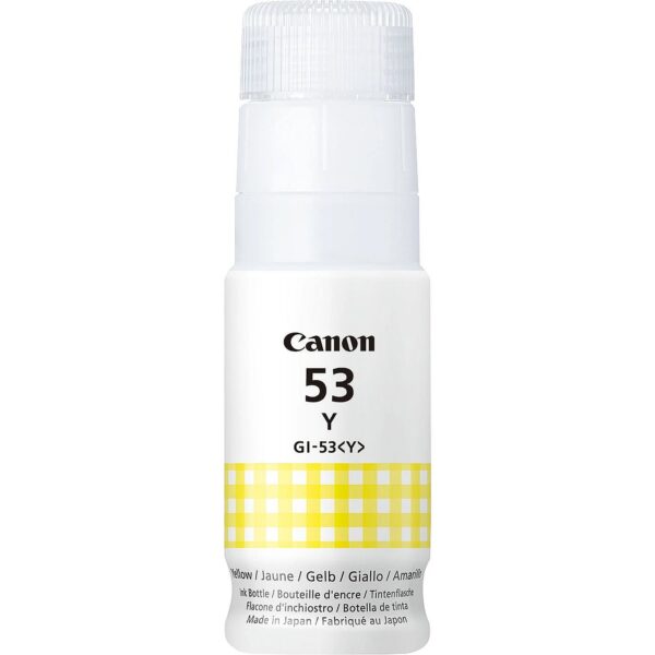 Canon GI-53 Y EUR YELLOW INK BOTTLE . 4690C001 4549292178913